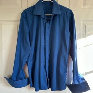 Men's Dark Blue Shirt
